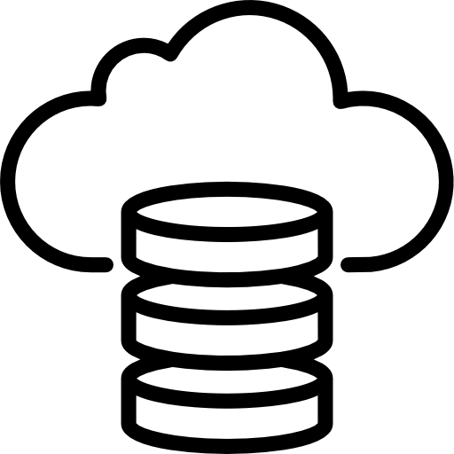 purchase website hosting and server configuration icon
